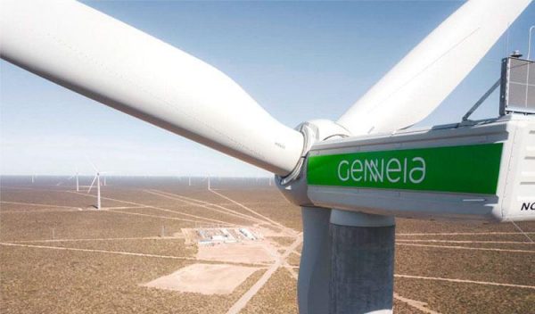 imagen de energía eólica en Argentina. 
