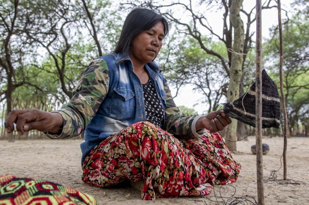 Mujer nativa de Formosa en el Gran Chaco argentino