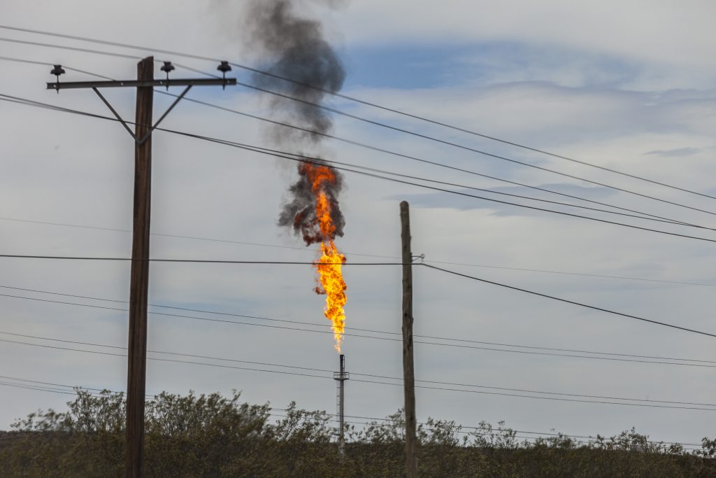 Fuga de gas por fracking