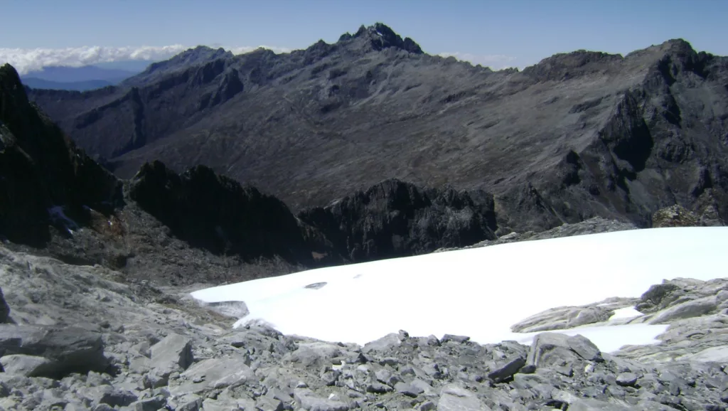Glaciar Humboldt en Venezuela antes de que se derritiera